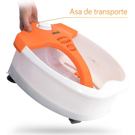 Hydro-Masseur pour Pieds UFESA - Blanc/Orange (BH5700) Hydro-Masseur pour Pieds UFESA - Blanc/Orange (BH5700)