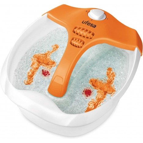 Hydro-Masseur pour Pieds UFESA - Blanc/Orange (BH5700) Hydro-Masseur pour Pieds UFESA - Blanc/Orange (BH5700)