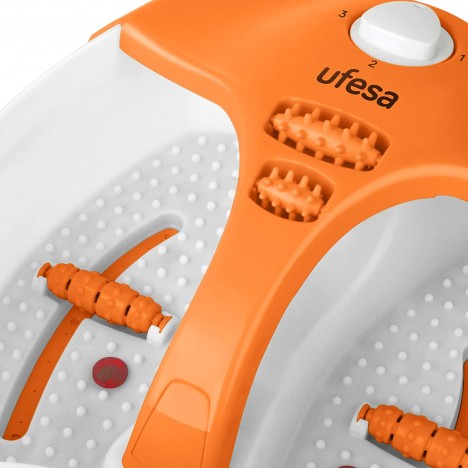 Hydro-Masseur pour Pieds UFESA - Blanc/Orange (BH5700) Hydro-Masseur pour Pieds UFESA - Blanc/Orange (BH5700)