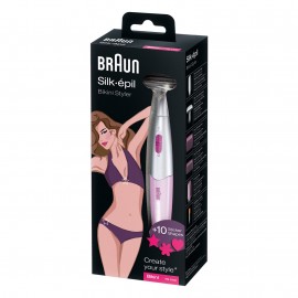 Tondeuse Bikini BRAUN Silk-Épil Styler - Rose (FG1100) Tondeuse Bikini BRAUN Silk-Épil Styler - Rose (FG1100)