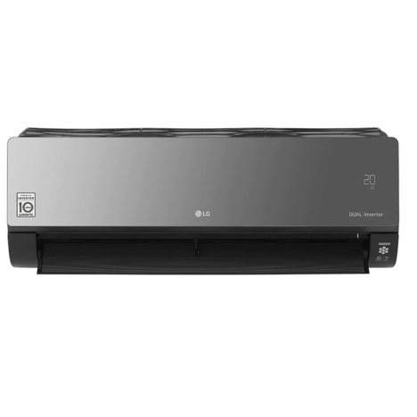 Climatiseur LG24000 BTU Dual Inverter ArtCool WIFI- chaud / froid - Noir (D24TAH)
