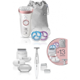 Épilateur Électrique BRAUN Silk-épil Série 9 - WET & DRY (SES9/980)