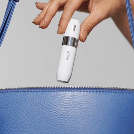 Mini Rasoir BRAUN avec Smartlight - Blanc (FS1000) Mini Rasoir BRAUN avec Smartlight - Blanc (FS1000)