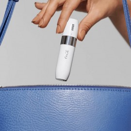 Mini Rasoir BRAUN avec Smartlight - Blanc (FS1000) Mini Rasoir BRAUN avec Smartlight - Blanc (FS1000)