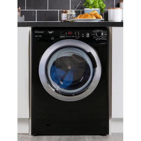 Machine à Laver Automatique CANDY 9Kg - Noir (GVS169DC3B-80) Machine à Laver Automatique CANDY 9Kg - Noir (GVS169DC3B-80)