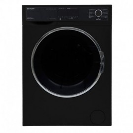 Machine à Laver SHARP Frontale 8 Kg - 1400 Tr Noir (ES-FP814CX-B)