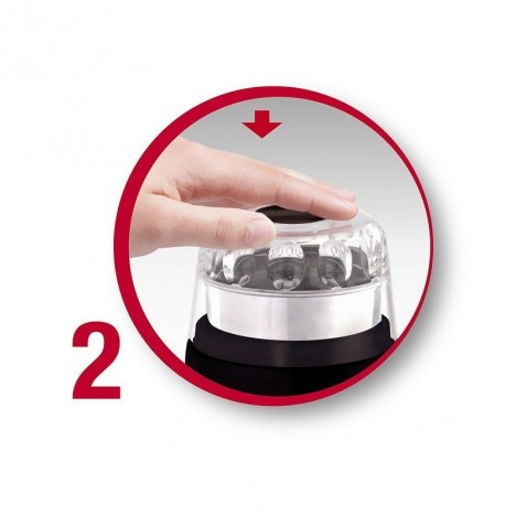 Moulin à Café Moulinex 180 W - Noir (AR110830)