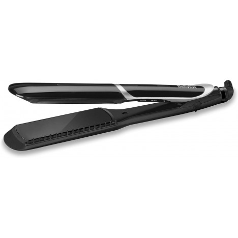 Lisseur BABYLISS Sleek Control Wide - Céramique - Noir/Argent (ST397E)