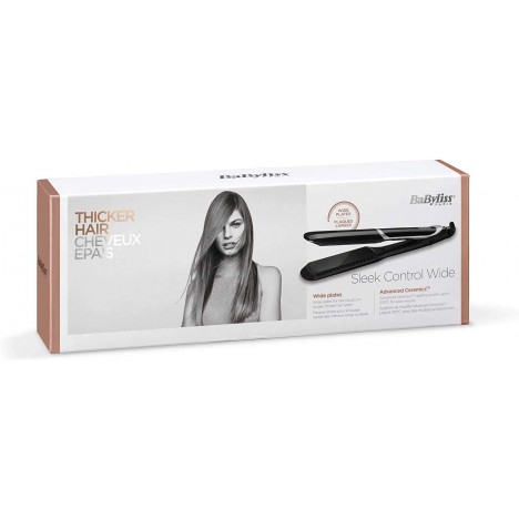 Lisseur BABYLISS Sleek Control Wide -... Lisseur BABYLISS Sleek Control Wide -...
