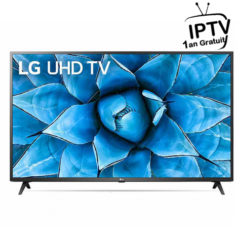 Téléviseur LG 50" 4K SMART HDR + Récepteur Intégré (50UN7340PVC)+ ABON IPTV 1AN Téléviseur LG 50" 4K SMART HDR + Récepteur Intégré (50UN7340PVC)+ ABON IPTV 1AN