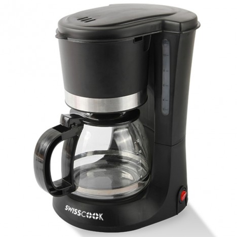 Cafetière électrique Black Edition - SWISSCOOK - 900 W - Noir (CM-3024) Cafetière électrique Black Edition - SWISSCOOK - 900 W - Noir (CM-3024)