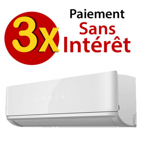 Climatiseur Saba 24000 BTU Chaud/Froid (CSH-24HQB)