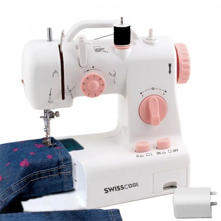 Machine à Coudre SWISSCOOK - Blanc (SM-3170) 2
