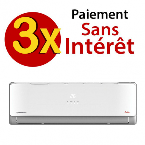 Climatiseur WESTPOINT Chaud & Froid 24000 BTU (WSM-24.LHEC) image 0