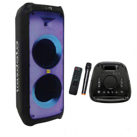 Haut parleur TRAXDATA bluetooth Mobile 120W - Noir (TRX-100)