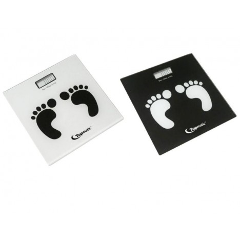 Pèse Personne Numérique - TOPMATIC - 180 KG - Blanc (PS-400) Pèse Personne Numérique - TOPMATIC - 180 KG - Blanc (PS-400)