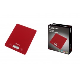 Balance de Cuisine TOPMATIC - Rouge (KS-400) Balance de Cuisine TOPMATIC - Rouge (KS-400)