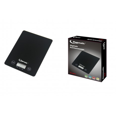 Balance de Cuisine TOPMATIC - Noir (KS-400) Balance de Cuisine TOPMATIC - Noir (KS-400)