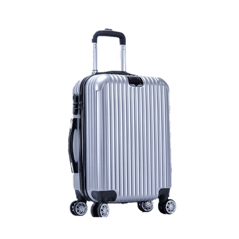 Valise de Voyage en Polypropylène Incassable 3pcs 20/24/28 Biege