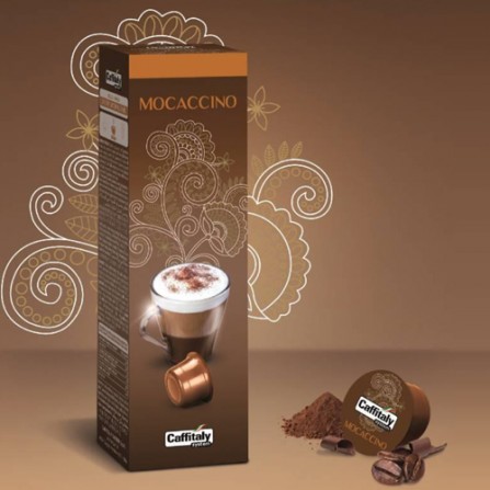 Paquet de 10 Capsules à Café CAFFITALY (CAFFITALY-MOCACCINO) 2