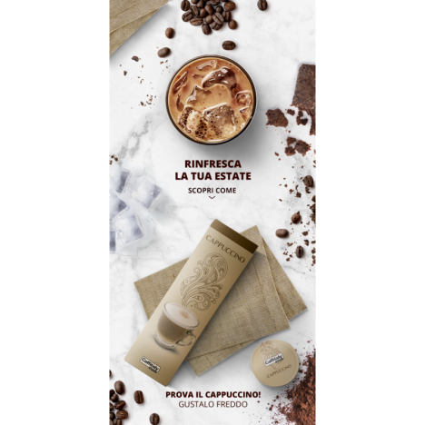 Paquet de 10 Capsules à Café CAFFITALY (CAFFITALY-CAPPUCINO) Paquet de 10 Capsules à Café CAFFITALY (CAFFITALY-CAPPUCINO)
