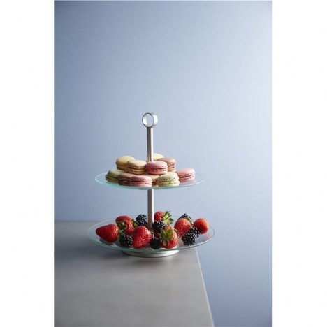 Porte Gâteau Deux étages - Transparent (813048)