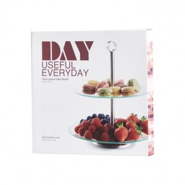 Porte Gâteau Deux étages - Transparent (813048)