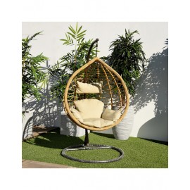 BALANÇOIRE BULLE NATURE/GREGE (N.G)