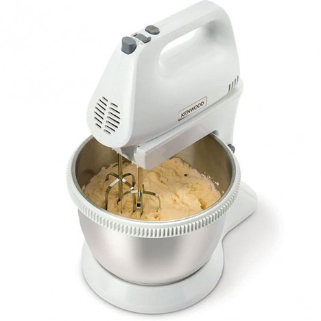 Batteur Avec Bol - KENWOOD Chefette 3.4 L - 450W - Blanc (HMP34)