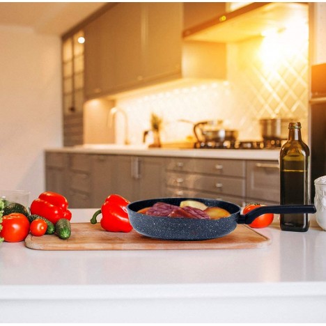 Poêle Ornella KORKMAZ - 24x4,7 cm - Noir (A1844)