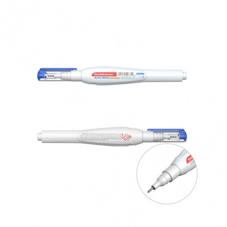 Stylo correcteur ErichKrause Arctic White 10 ml (781)