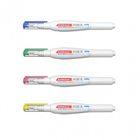 Stylo correcteur ErichKrause Arctic White 10 ml (781)