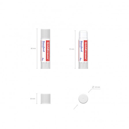 Glue stick ErichKrause® Standard - 6g (48029) 2