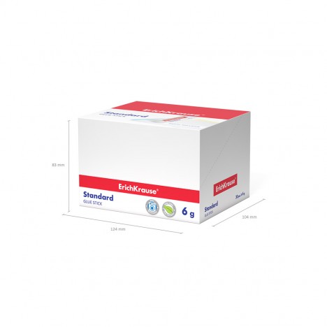 Glue stick ErichKrause® Standard - 6g... Glue stick ErichKrause® Standard - 6g...