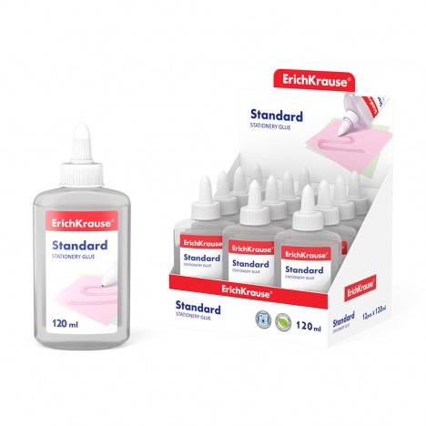 Stationery Glue ErichKrause® Standard - 120 ml (48709)