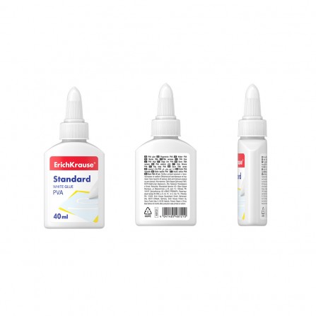 Colle PVA blanche ErichKrause® Standard - 40 ml (48721) 2