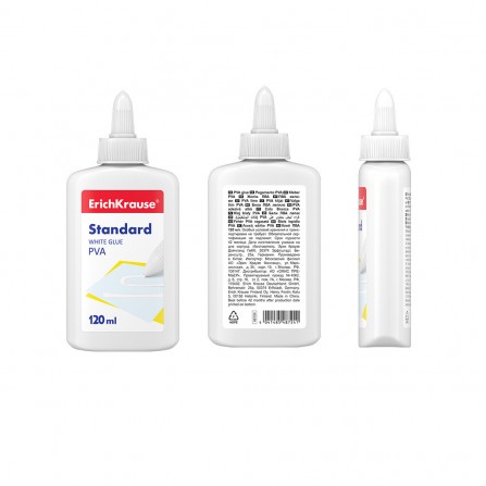 Colle PVA blanche ErichKrause® Standard - 120 ml (48724) 2