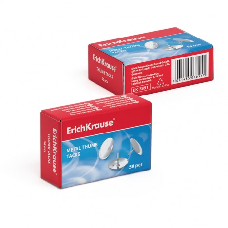 Punaises nickelées ErichKrause®...