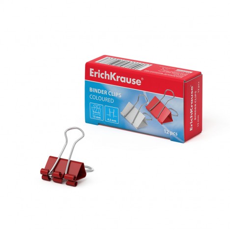 Pinces à reliure ErichKrause® colorées - 15 mm (25088)