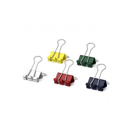 Pinces à reliure ErichKrause® colorées - 15 mm (25088) 2
