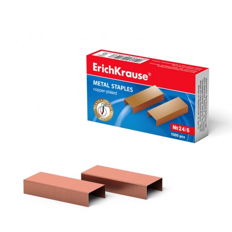 Agrafes №24/6 ErichKrause® laitonné (7143) Agrafes №24/6 ErichKrause® laitonné (7143)