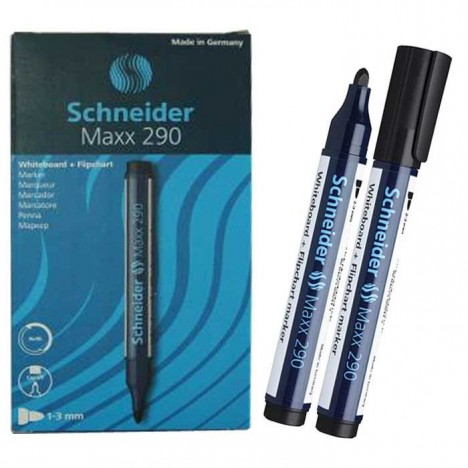 Pack de 10 Marqueur SCHNEIDER Tableau Maxx 290 - Noir (PCK500203412900B) Pack de 10 Marqueur SCHNEIDER Tableau Maxx 290 - Noir (PCK500203412900B)