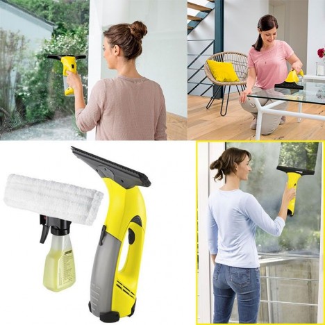 Nettoyeur de Vitres Karcher WV1 PLUS Jaune- (KAAS48014)