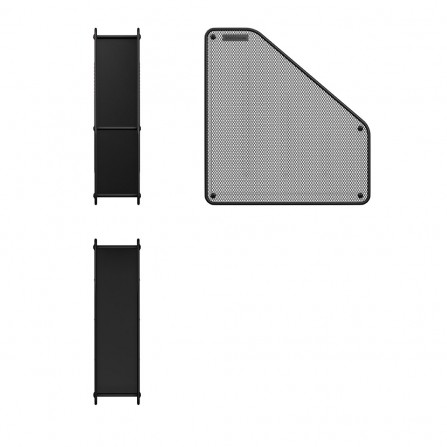 Porte-papier vertical en métal ErichKrause® Compass - Noir (22509) 2