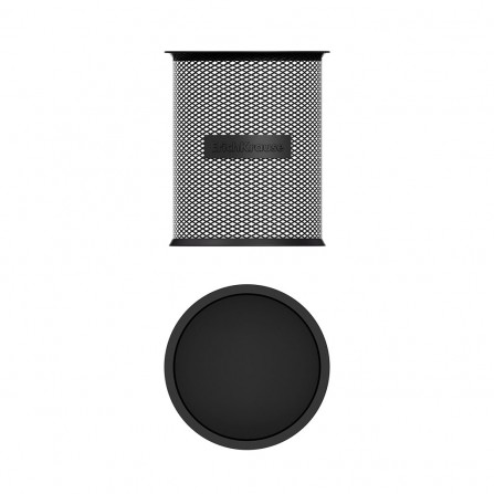 Porte-stylo cylindrique en métal ErichKrause® Compass - Noir (22501) 2