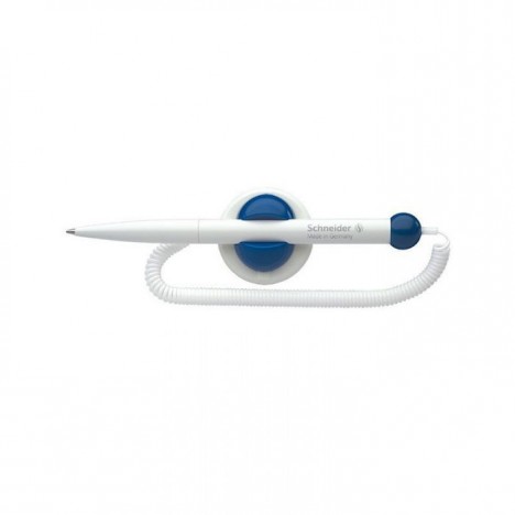 Stylo à Bille SCHNEIDER Klick-Fix-Pen avec chaînette - Bleu (5002034004120)