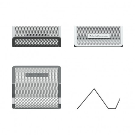 Porte-cartes visite en métal ErichKrause® Compass - Silver (22508) 2