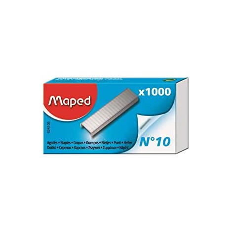 AGRAFE N°10 MAPED Boîte de 1000 (324105)