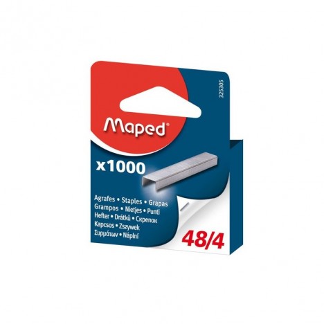 AGRAFES MAPED 21/4 - 48/4 GALVA BROCHABLE - BTE/1000 (325305)