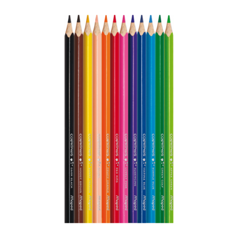 Pack de 12 Crayons couleurs MAPED 12/18 - (183212 ) Pack de 12 Crayons couleurs MAPED 12/18 - (183212 )